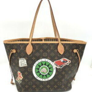 Louis Vuitton Tote Bag Neverfull Monogram Patches Collection